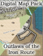 Color Digital Map Pack: DDEX01-09 Outlaws of the Iron Route