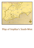 Map of South-West Impiltur