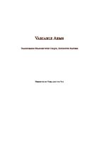 Variable Arms: Multi-Mode Weaponry