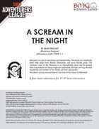 CCC-BMG-01 CORE 1-1 A Scream in the Night
