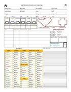 Expanded Character Sheets