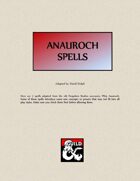 Anauroch Spells