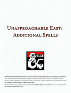 Spells of the Unapproachable East