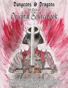 D&D 5th Edition Oriental Sourcebook