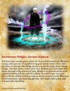 Sorcerous Origin: Arcane Siphon