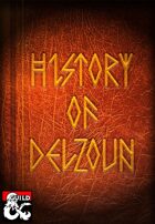 History of Delzoun (PotA 5e)