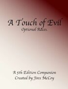 A Touch of Evil: Optional Races