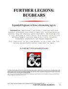 Further Legions: Bugbears