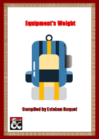 Equipment's Weight
