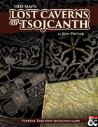 Lost Caverns of Tsojcanth - Realistic Maps