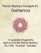 Planar Bestiary Excerpts #1: Gehenna