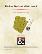 The Lost Works of Kilith: Issue 1