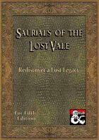 The Saurials of the Lost Vale