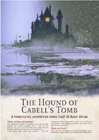The Hound of Cabell's Tomb - A Basic Rules Adventure