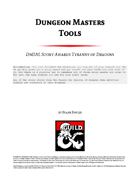 Dungeon Master Tools: DnDAL Story Awards Tyranny of Dragons