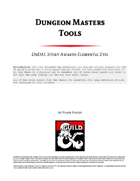 Dungeon Master Tools: DnDAL Story Awards Elemental Evil
