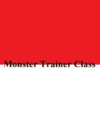 Monster Trainer Class
