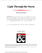 Light Through the Storm