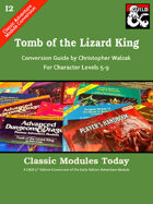 Classic Modules Today: I2 Tomb of the Lizard King (5e)