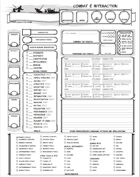 Alternate 3 Page Character Sheet