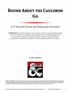 Round About The Cauldron Go