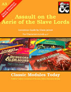 Classic Modules Today: A3 Assault on the Aerie of the Slave Lords(5E)