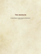 Warlock Patron - The Archlich