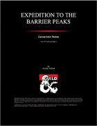 S3 Expedition to the Barrier Peaks Conversion (5E)