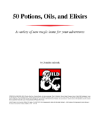 50 Potions, Oils, and Elixirs