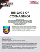 CCC-BMG-16 ELM 1-1 The Sage of Cormanthor
