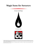 Magic Items for Sorcerers