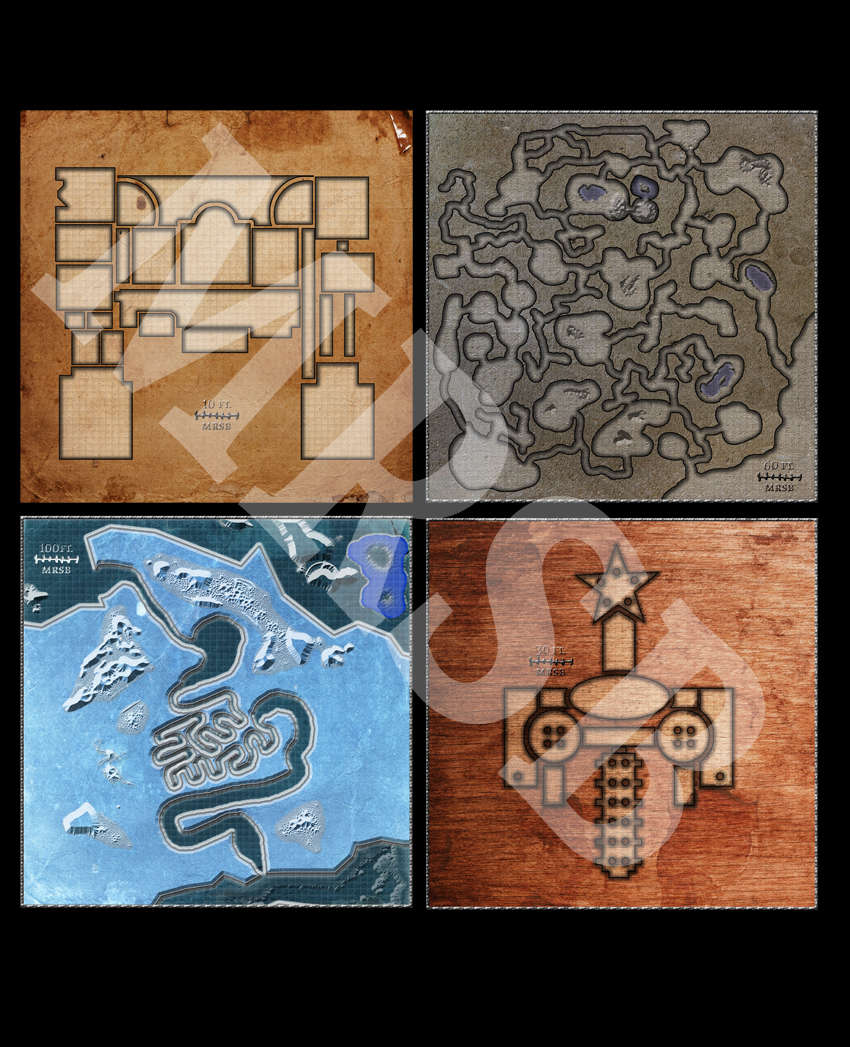 Dm Guide Map DMs Guild Creator Resource - Free Dungeon Maps / Map Pack 2 - Dungeon ...