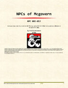 McGovern's NPC 001