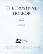 Epic Legacy Adventure - The Frostpine Horror