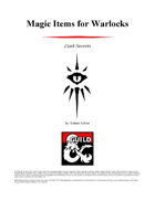 Magic Items for Warlocks