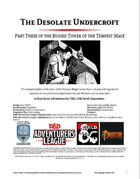 CCC-CIC-03 The Desolate Undercroft