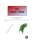 Fey Magic Items