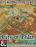 City of Phlan - Forgotten Realms Stock Maps