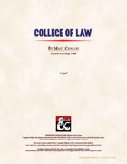 Bard Option: College of Law