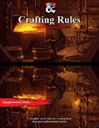 Item Crafting Rules for 5e