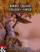 Bardic College: College of the Wild