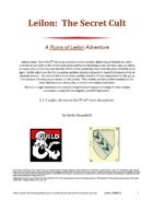 Leilon: The Secret Cult