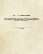 The Old Ball Game: A D&D Baseball Adventure