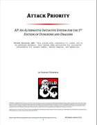 Characters and Combat: The Attack Priority System