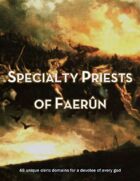Specialty Priests of Faerûn
