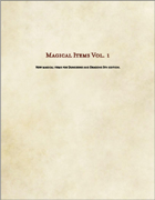 Magic Items Vol.1