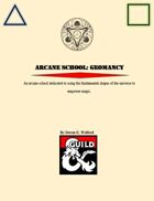 Arcane School: Geomancy