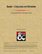 Bard - College of Humor