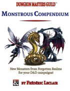 Monstrous Compendium - Forgotten Realm (from A-F)