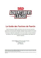 Le Guide des Factions de Faerûn